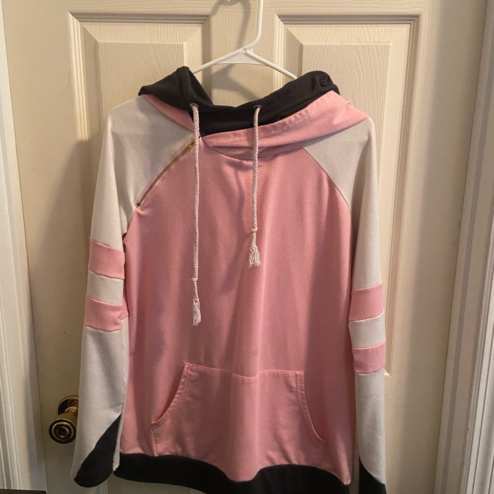 Medium double hooded sweatshirt